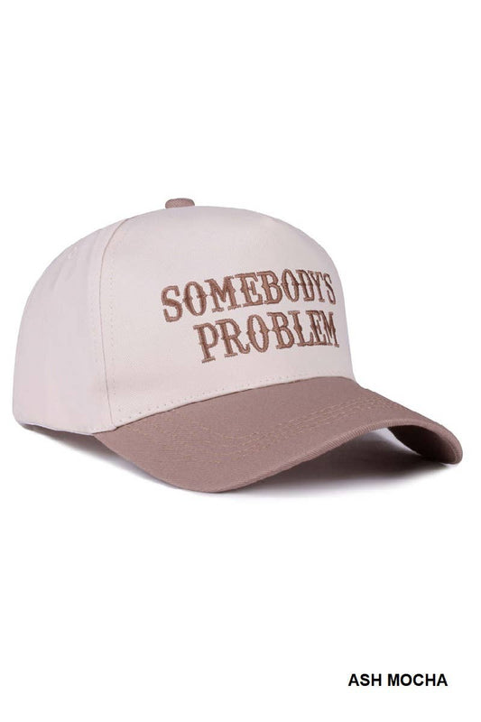 Dk Forest Somebody's Problem Two Tone Canvas Cotton Hat