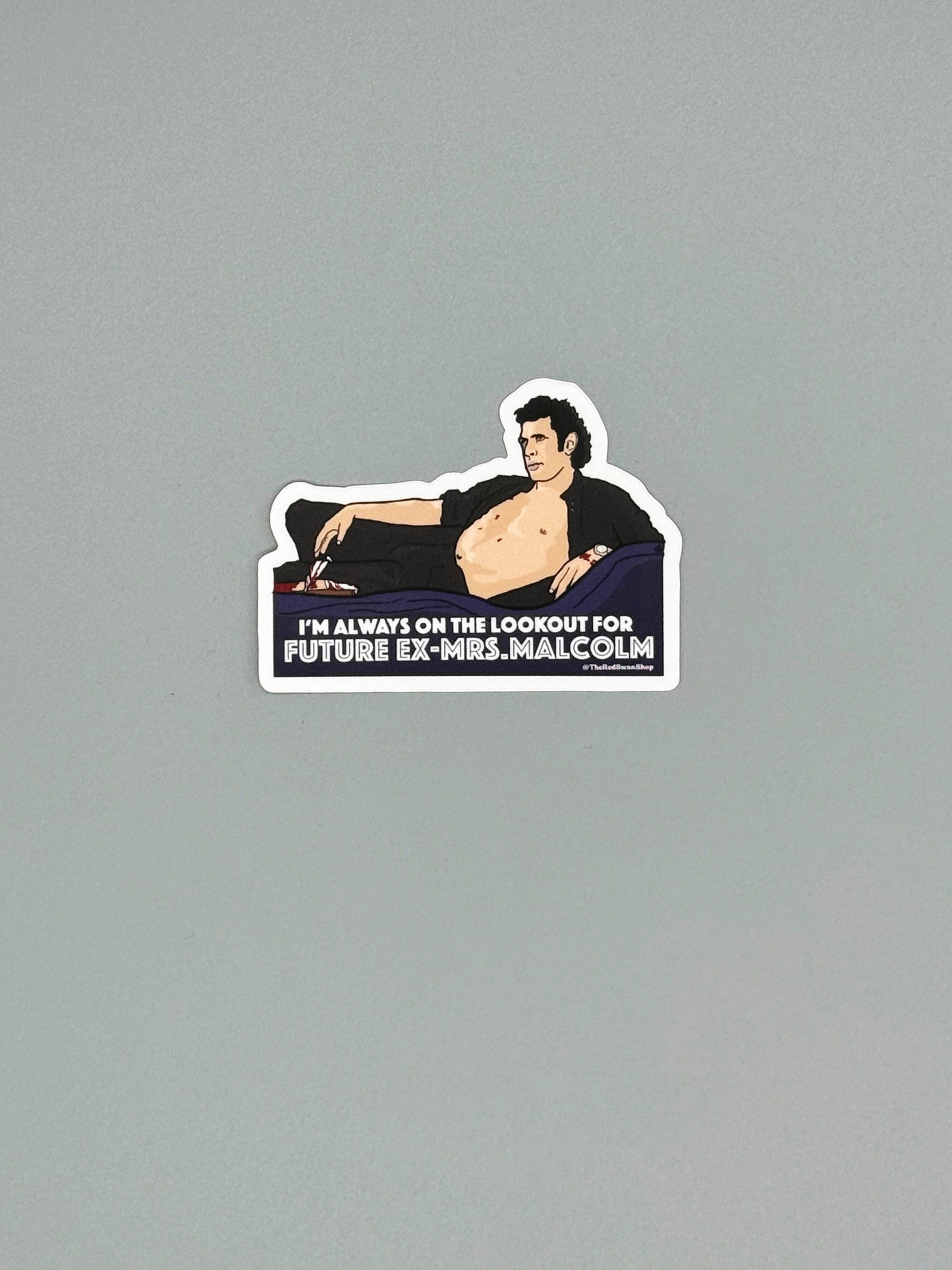 Ian Malcolm Sticker