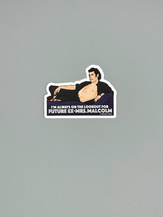 Ian Malcolm Sticker