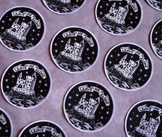 Leave Me Alone Embroidered Patch