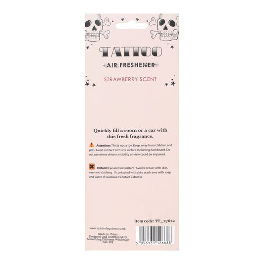 Retro Tattoo True Love Heart Strawberry Air Freshener