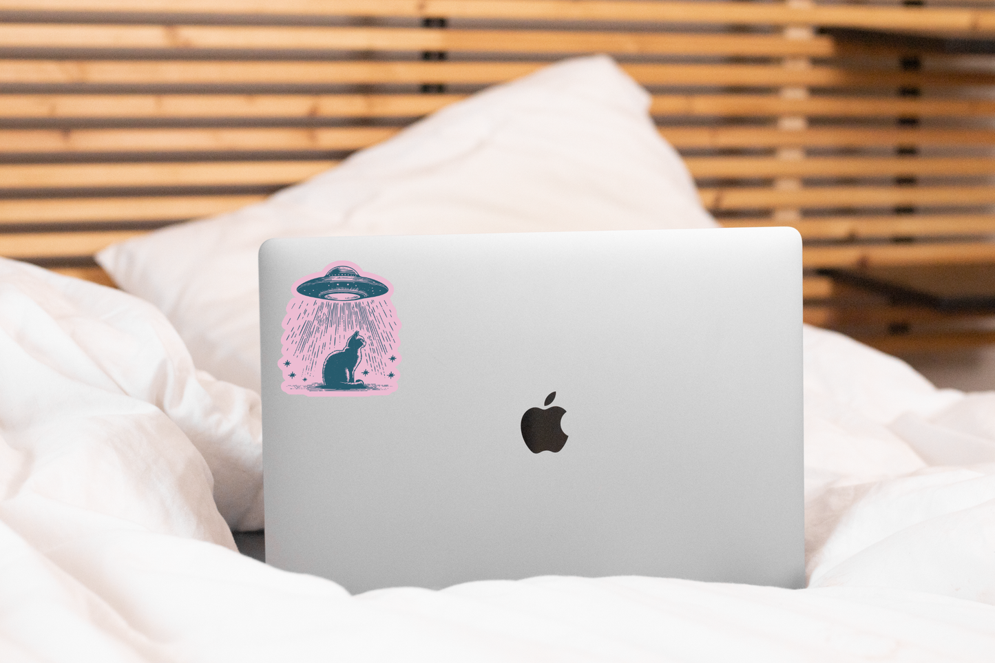 UFO Cat Sticker