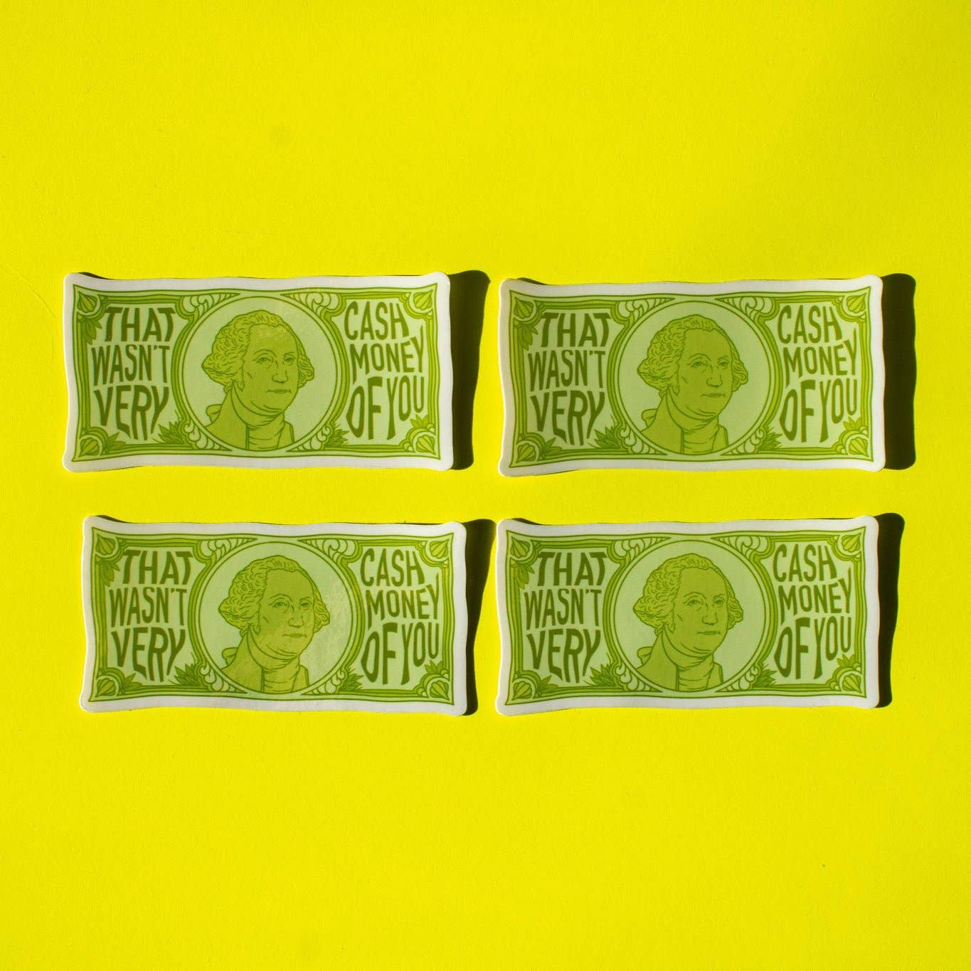 Cash Money Sticker