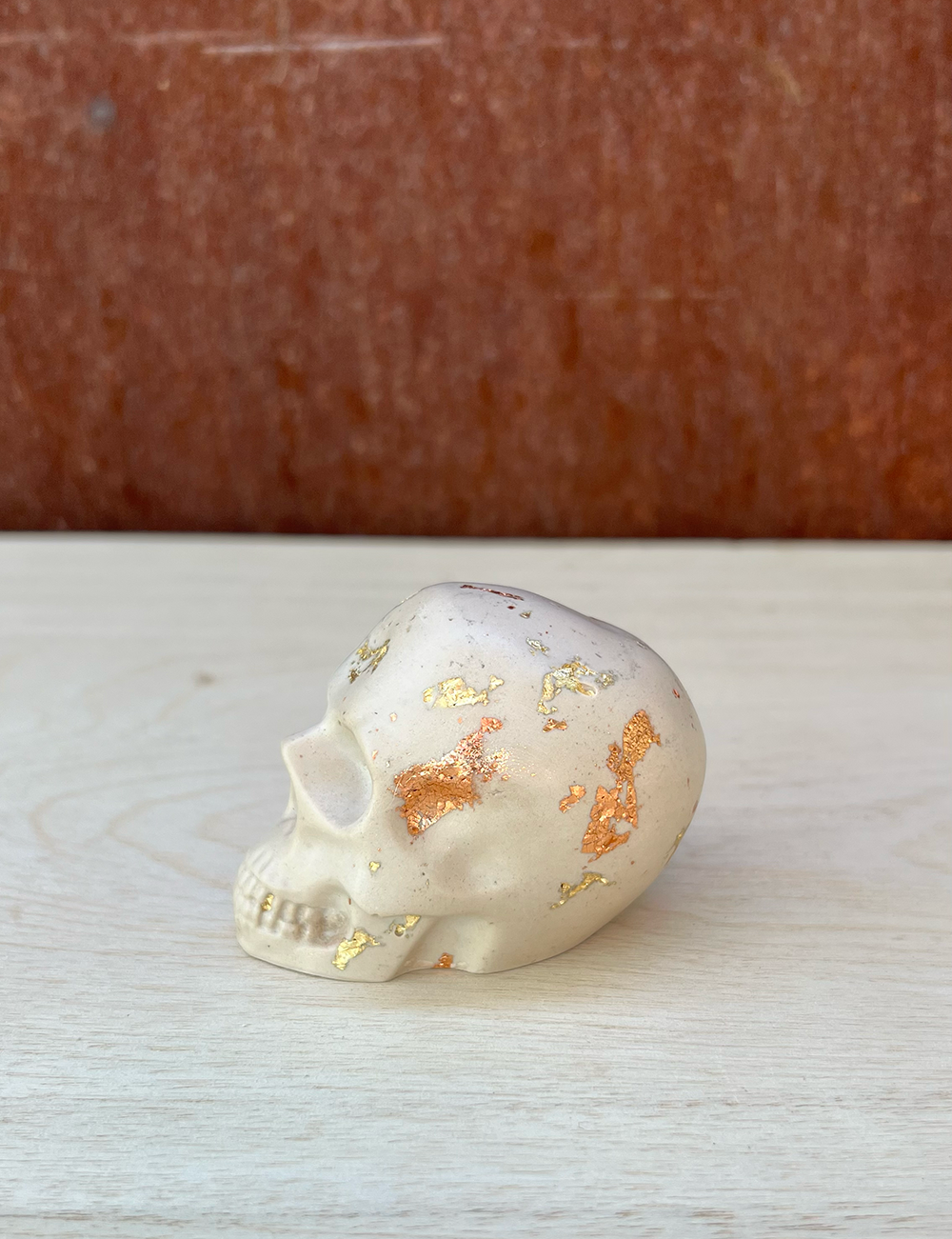 Gold Rush Mini Skull: Tan