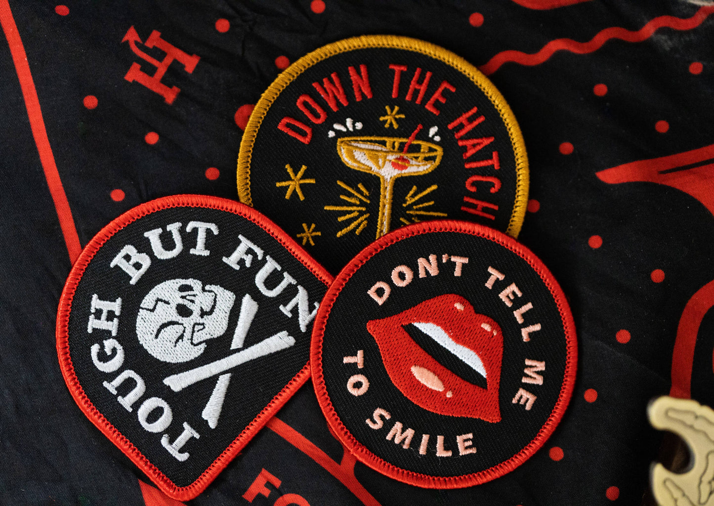 Don't Tell Me To Smile Patch