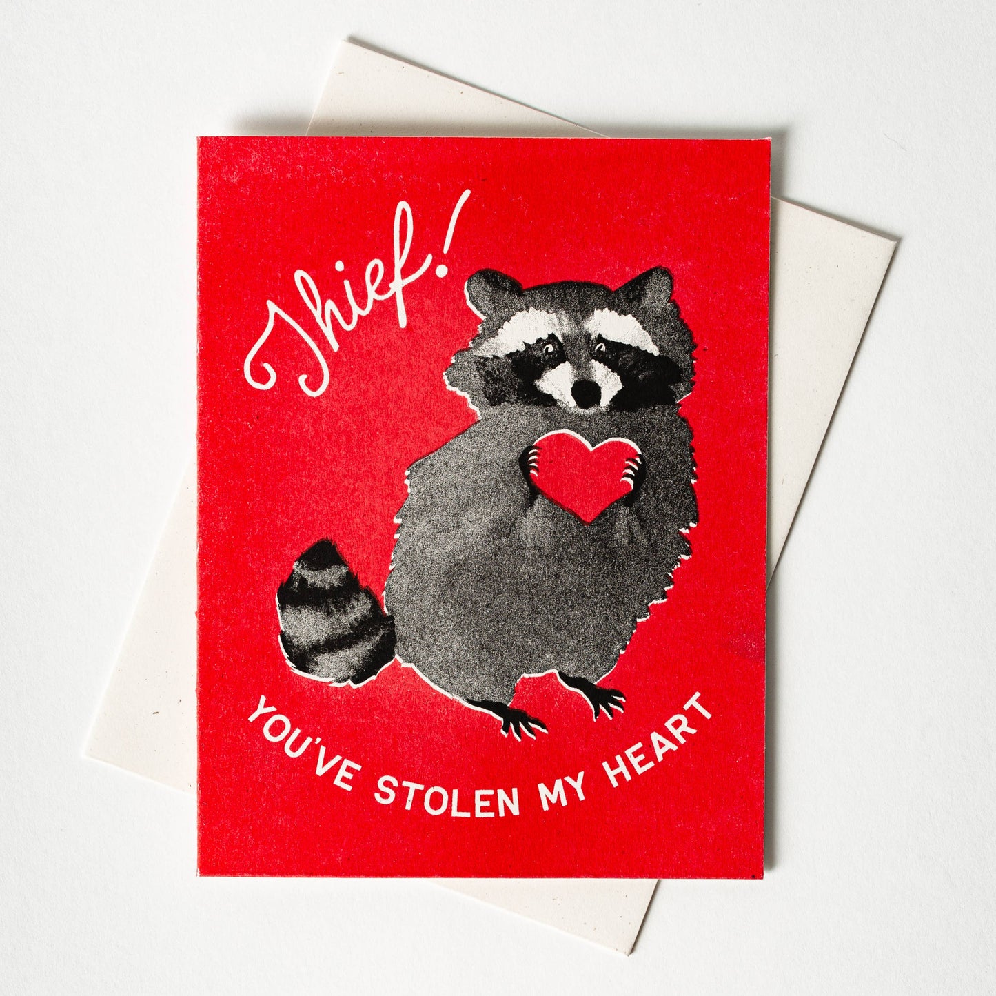 Thief! Risograph Greeting Card