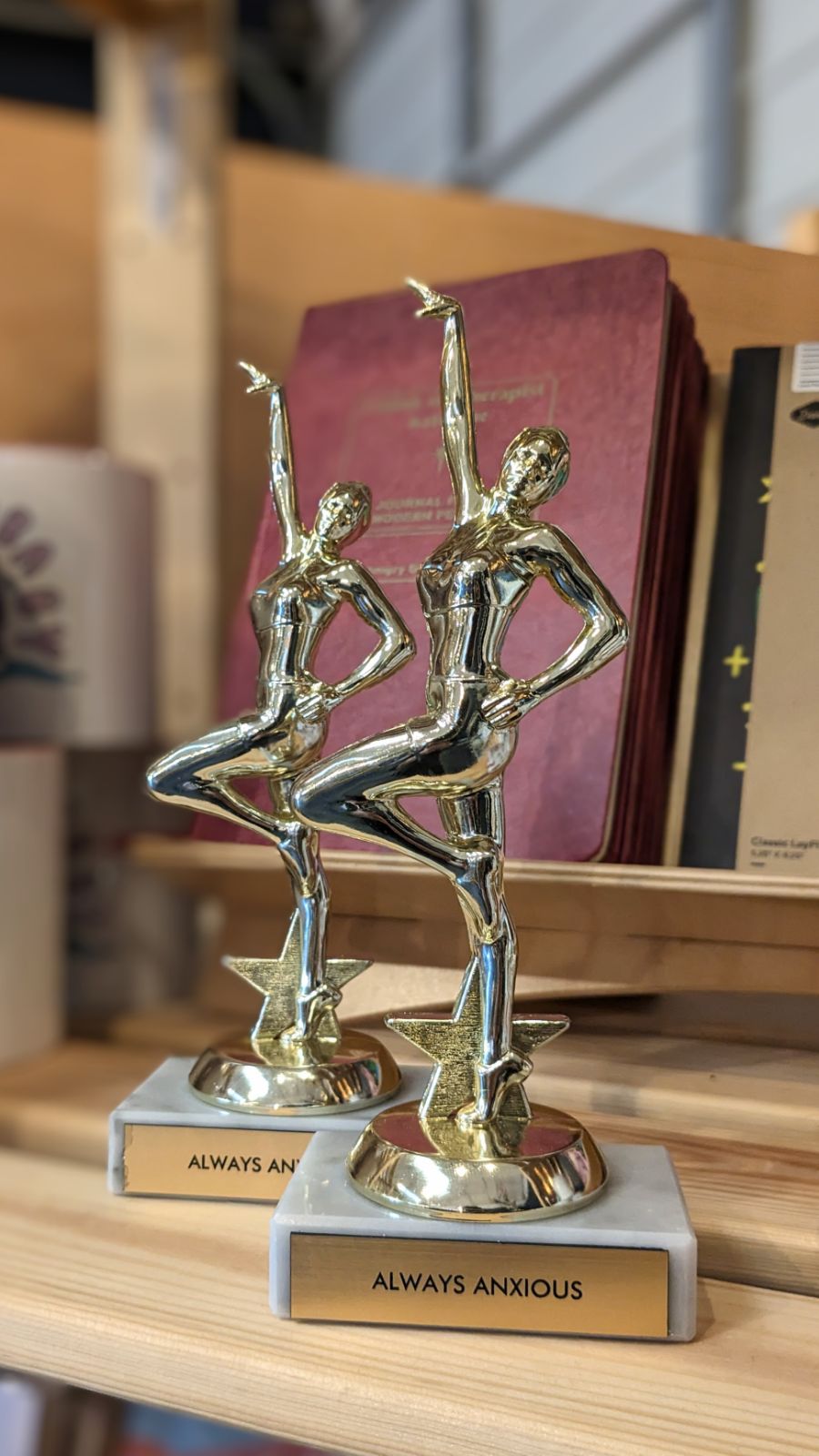 Always Anxious Trophy