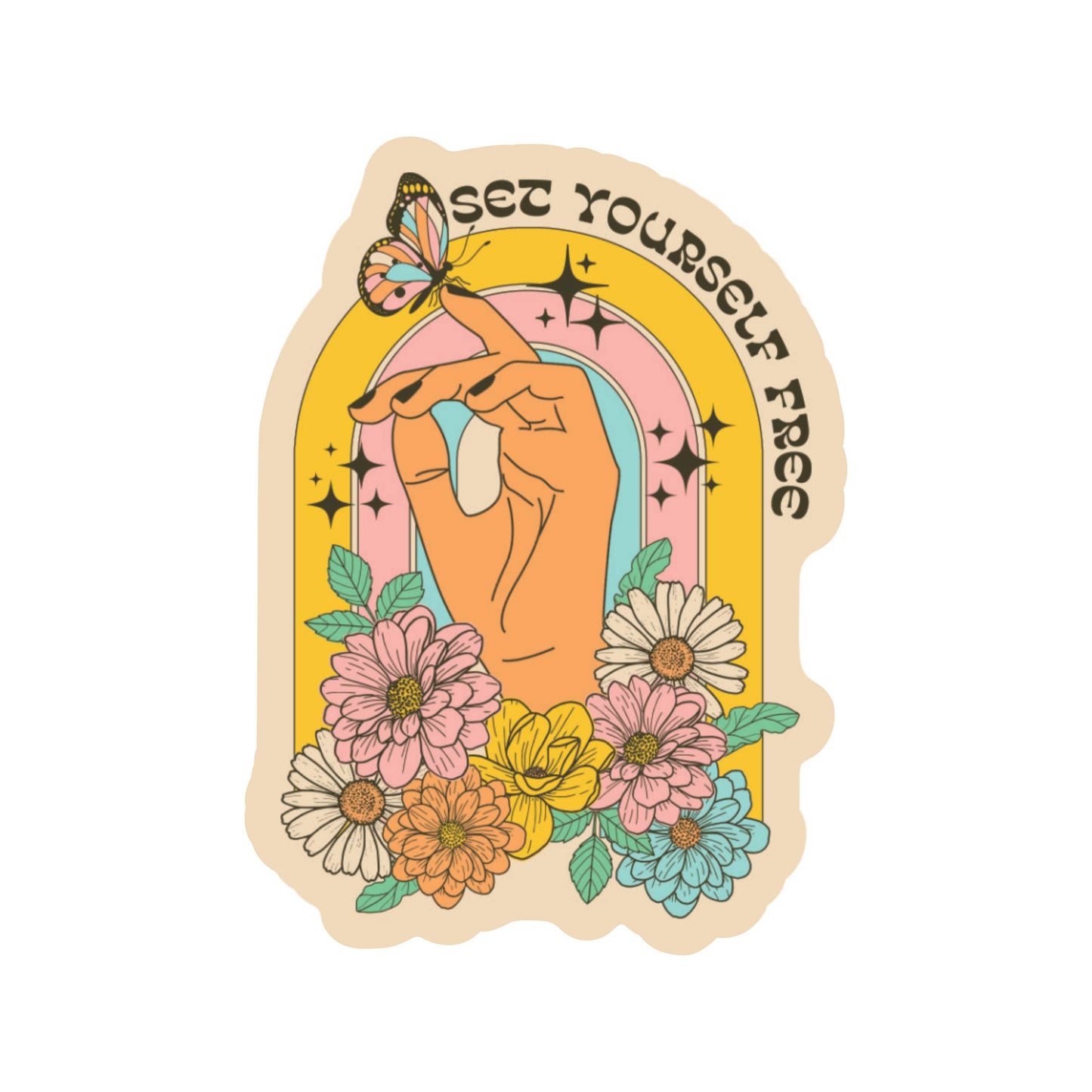 Set Yourself Free Sticker