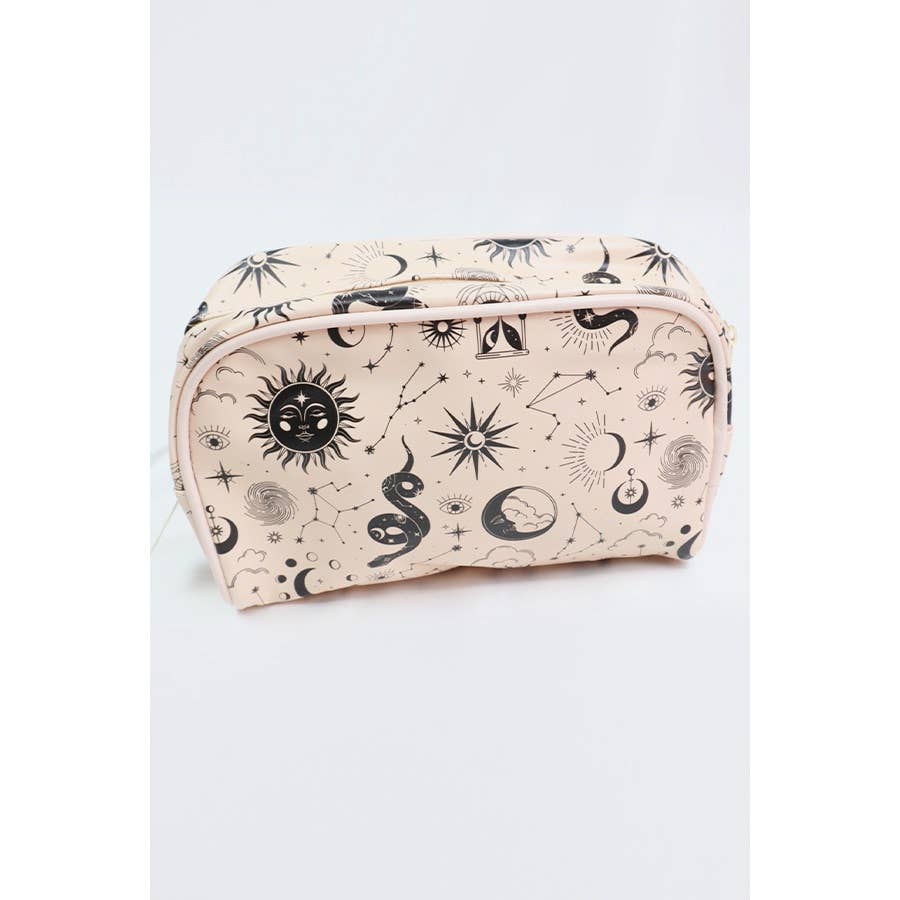 Mystic Print Cosmetic Bag, Assorted Colors