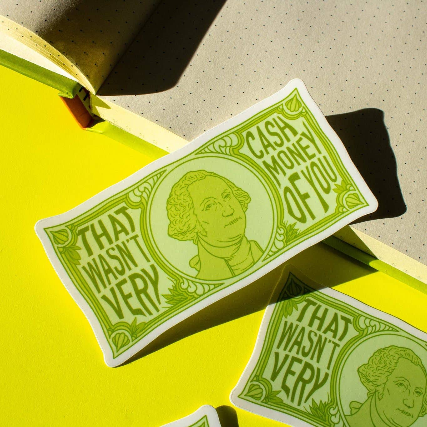 Cash Money Sticker