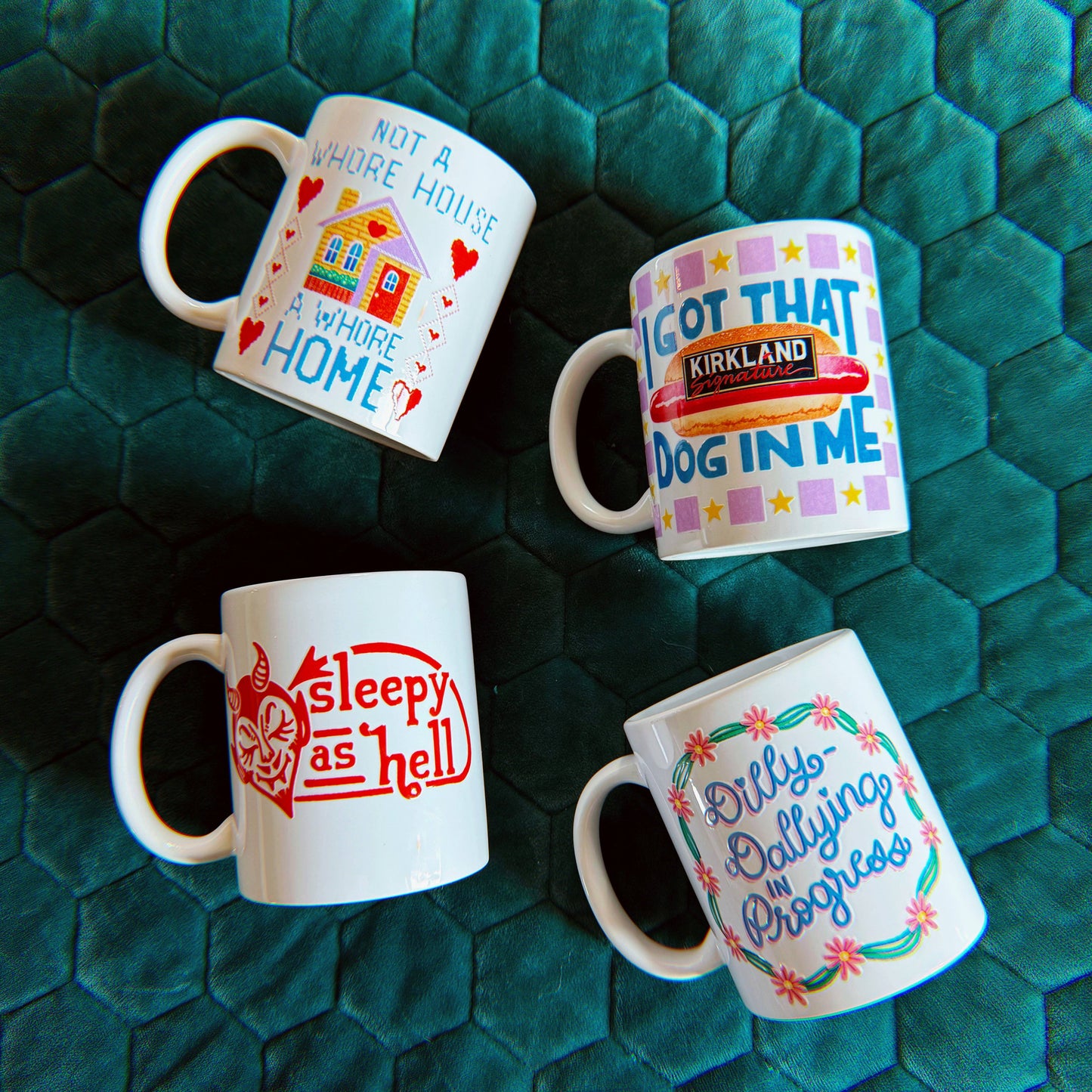 Sleepy As Hell Coffee Mug