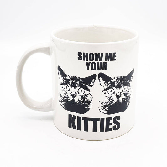 Giant Show Me Your Kitties Mug
