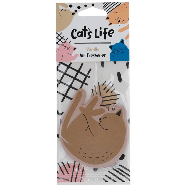 Vanilla Cat's Life Car Air Freshener