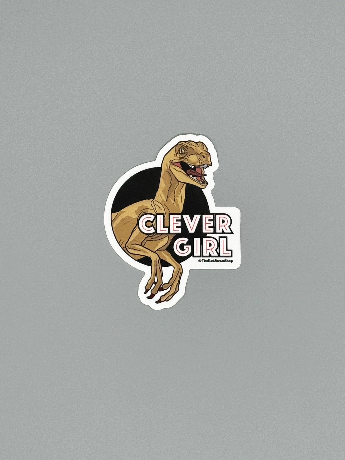 Clever Girl Sticker