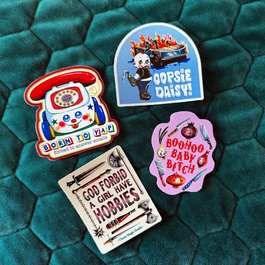 Girl Hobbies Sticker