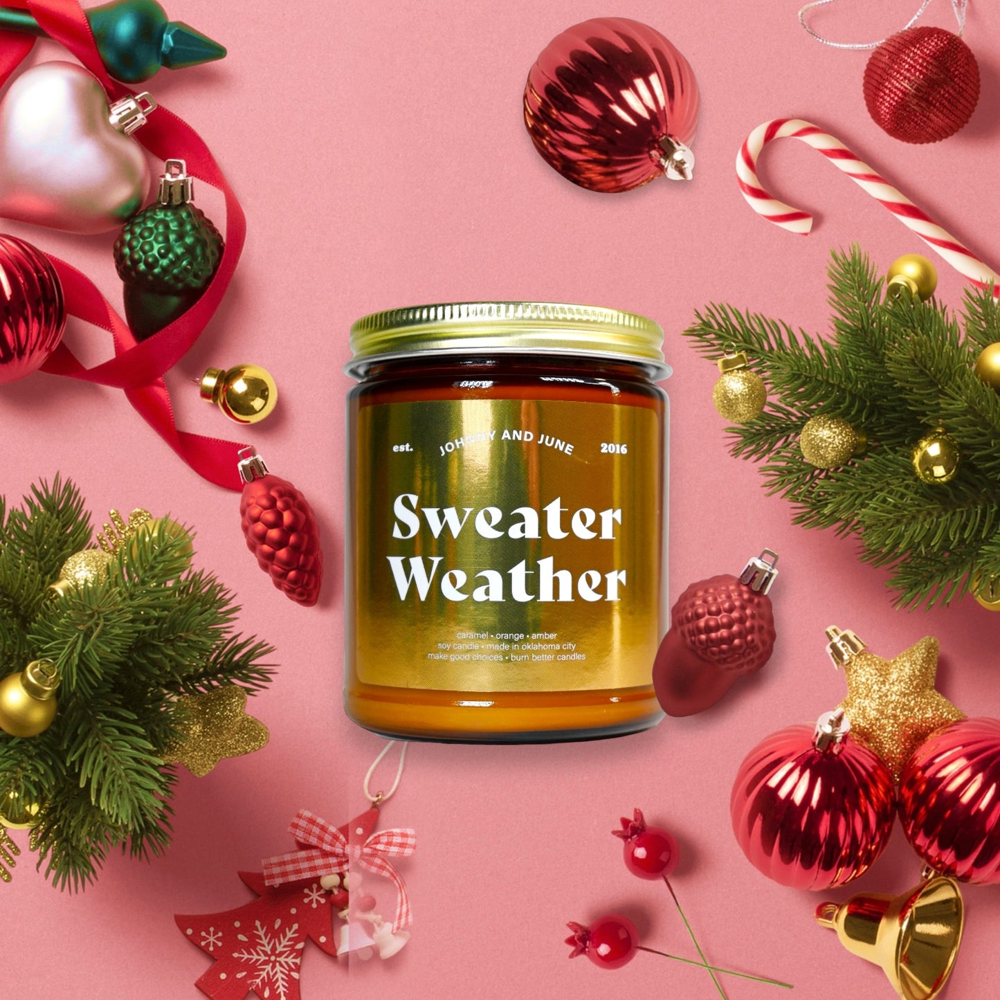 Sweater Weather Holiday Soy Candle