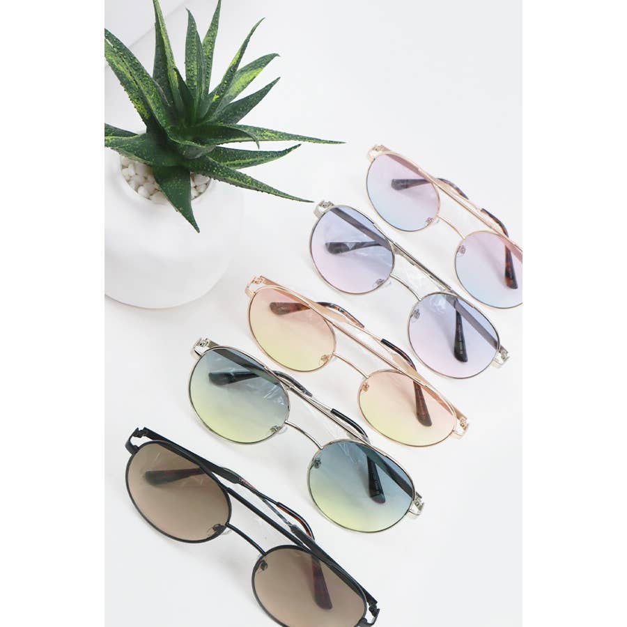 Retro Round Sunglasses, Assorted Colors
