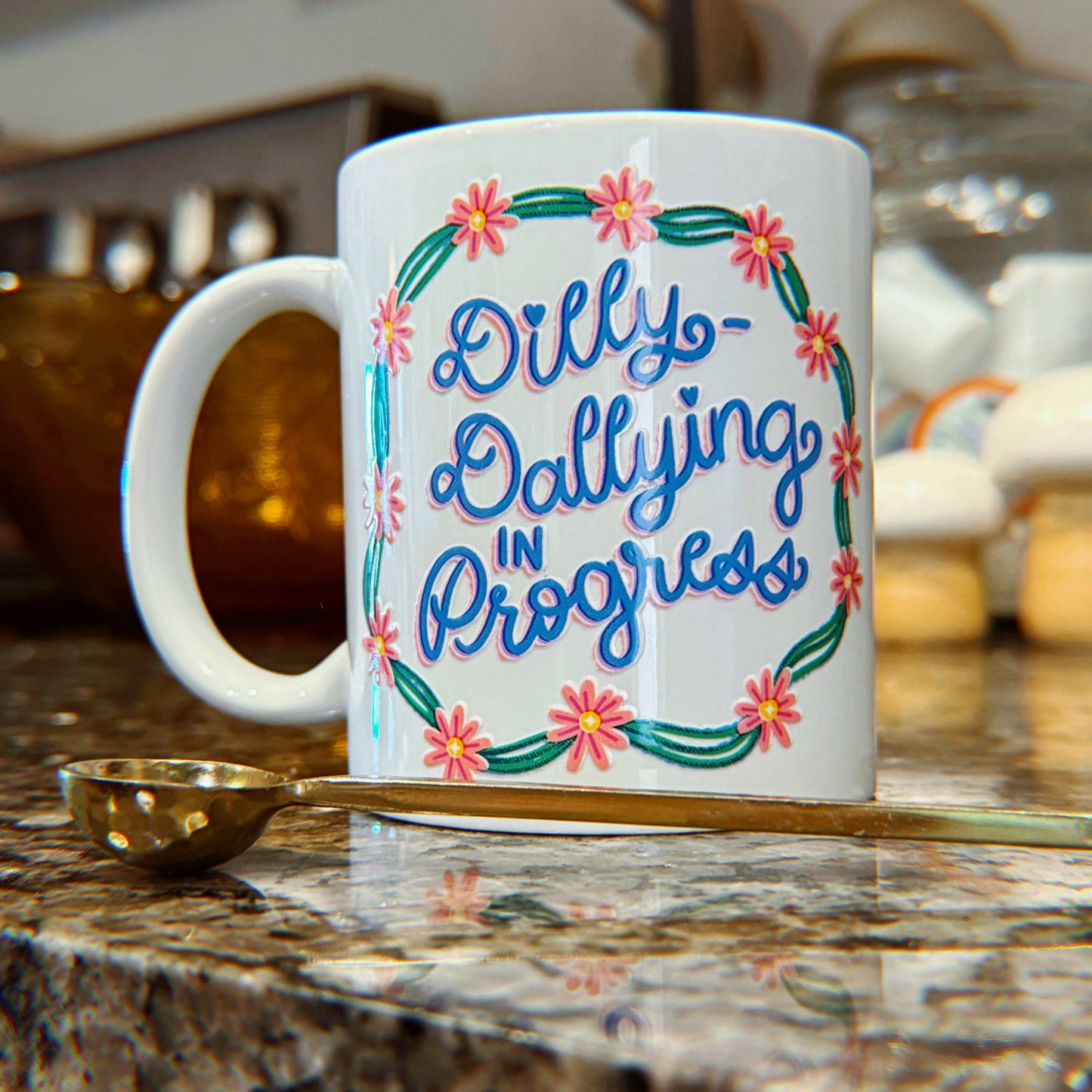 Dilly-Dallying in Progress Coffee Mug