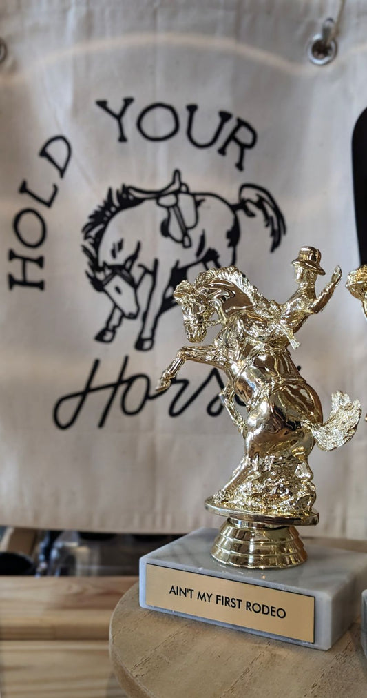 Ain't My First Rodeo Trophy