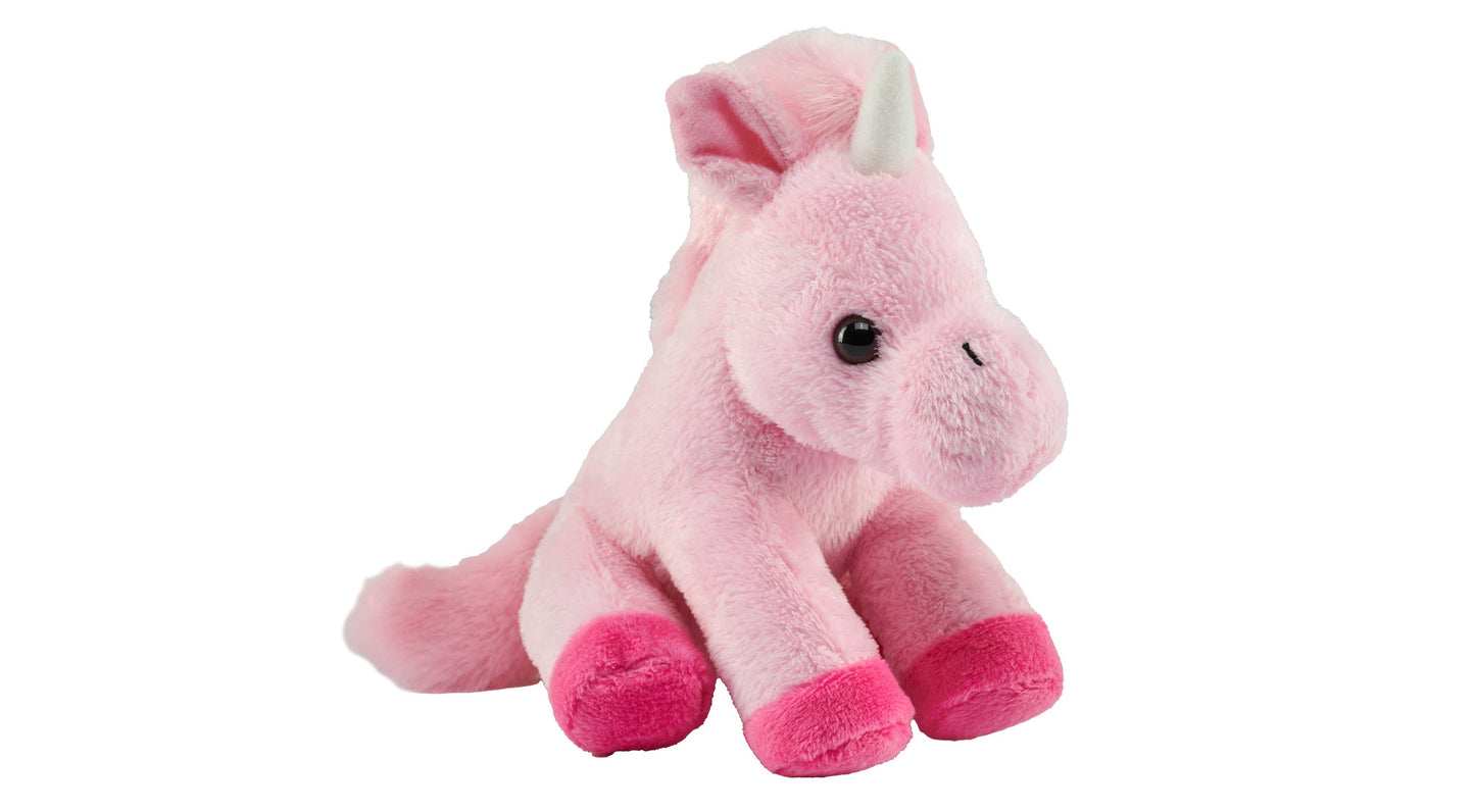Unicorn Pink Stuffed Animal 5"
