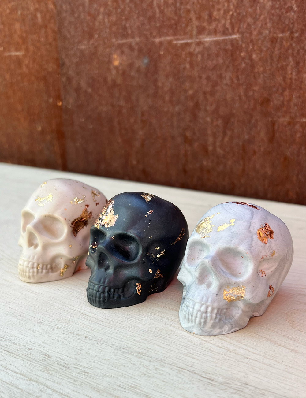 Gold Rush Mini Skull: Tan