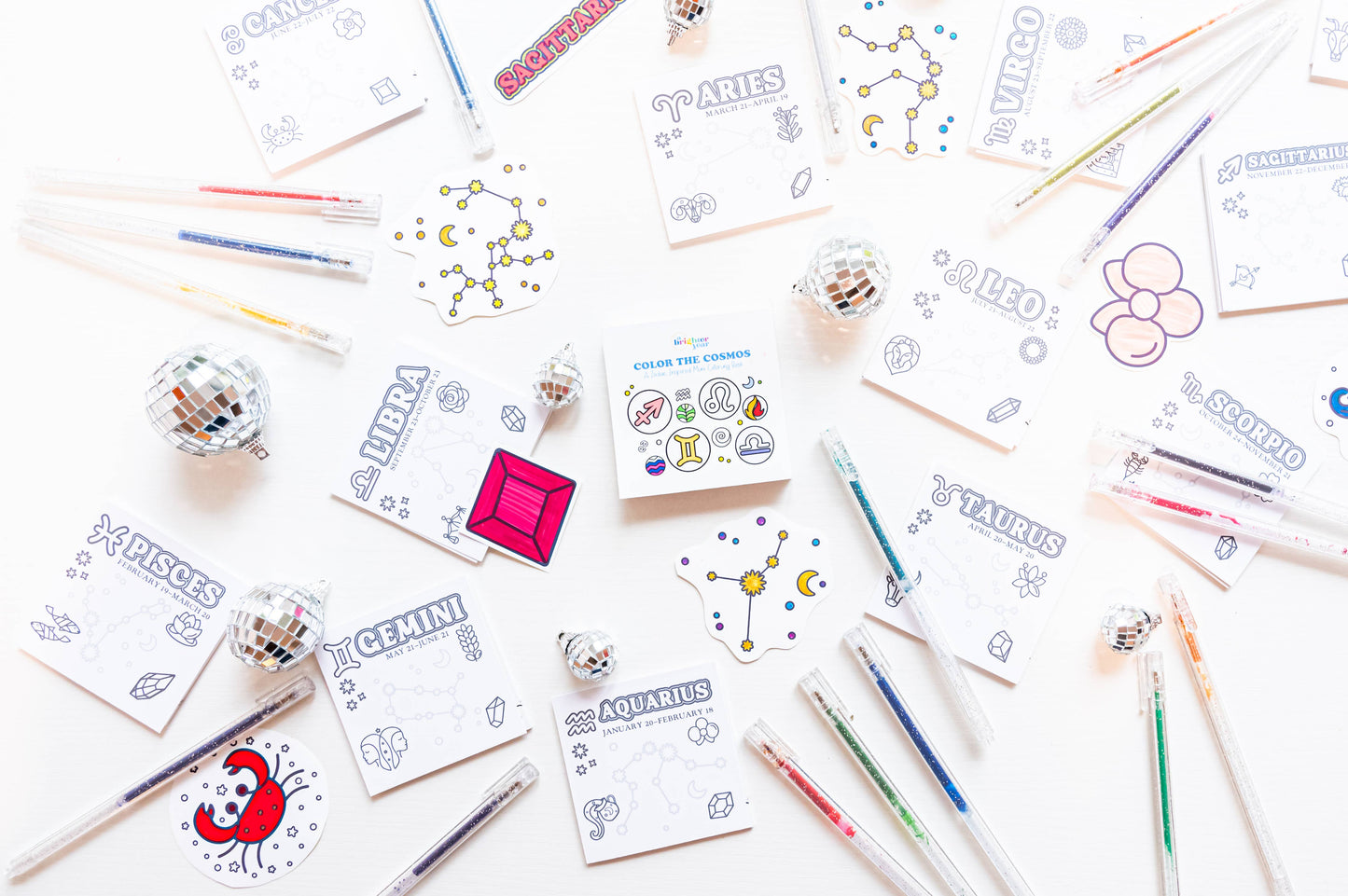 Color the Cosmos Mini Coloring Book