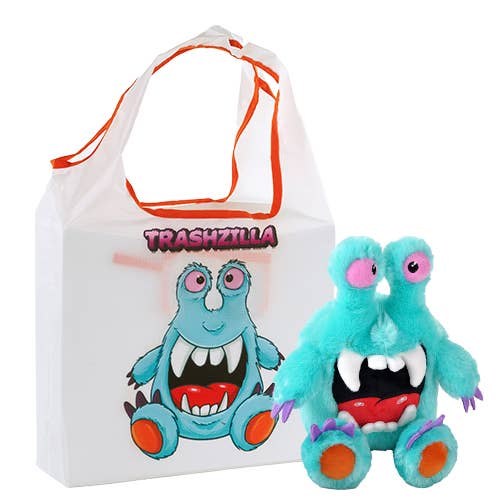 Monsterkins Trashzilla Stuffed Animal 18"