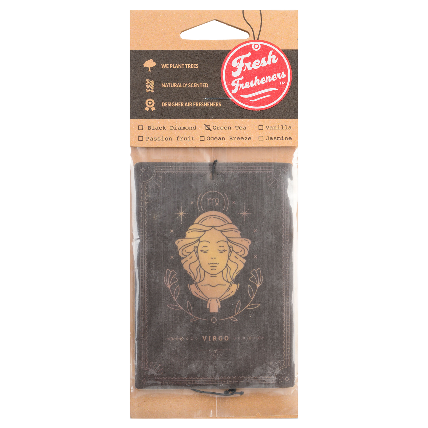 Virgo Zodiac Car Air Freshener