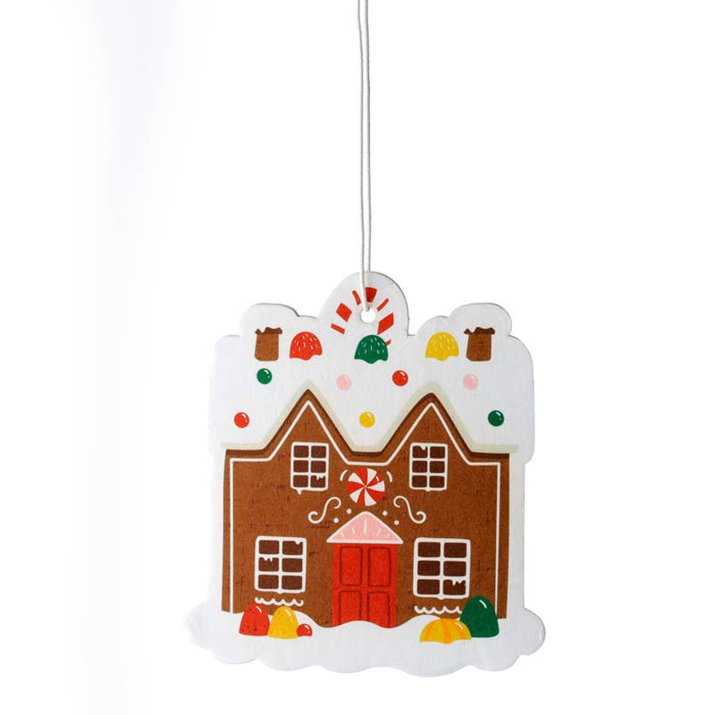 Gingerbread Lane Christmas Holidays Car Air Freshener