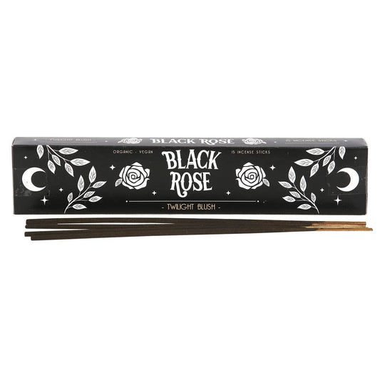 Black Rose Twilight Blush Incense Sticks, Pack of 15