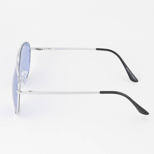 Bright Tinted Aviator Sunglasses, Assorted Colors