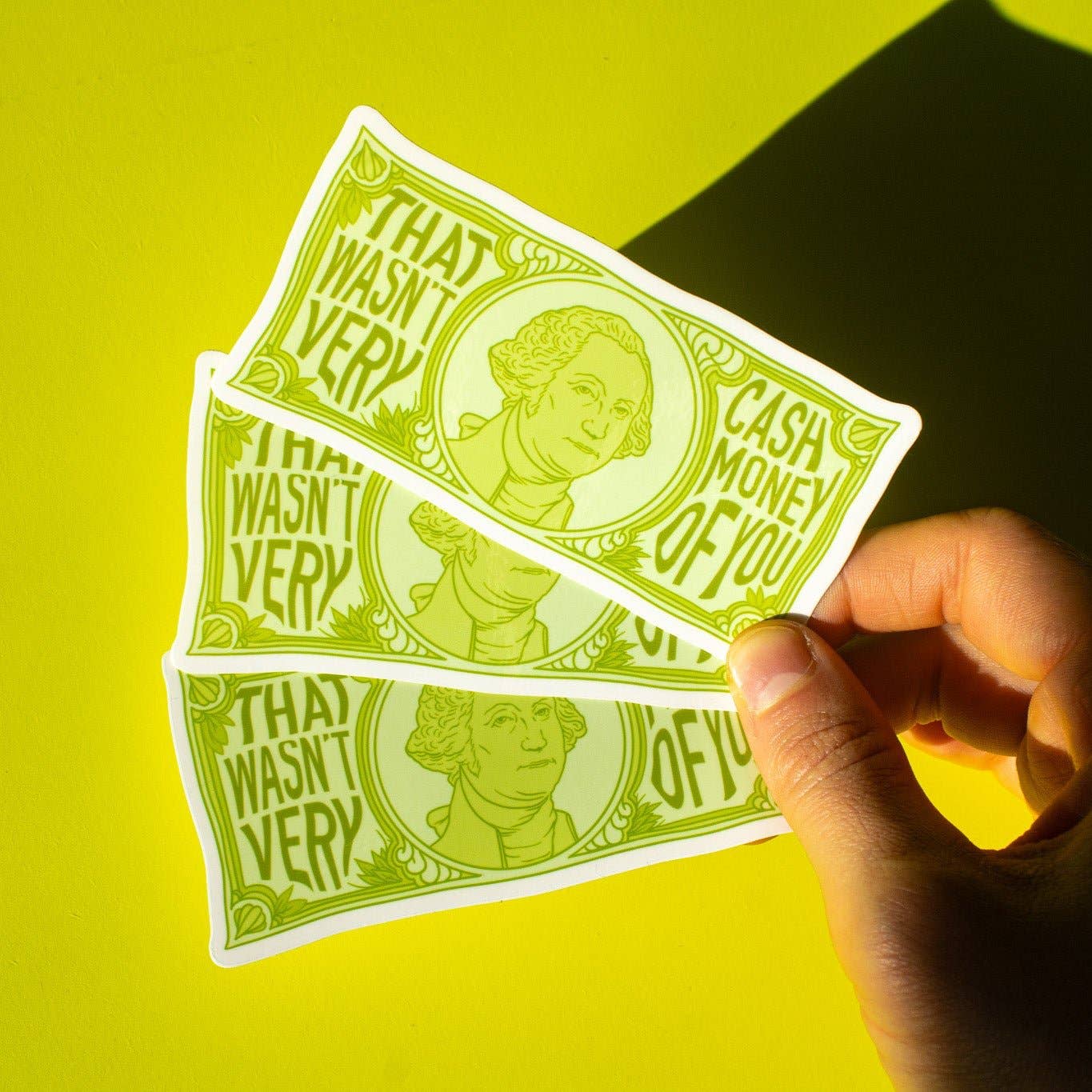 Cash Money Sticker