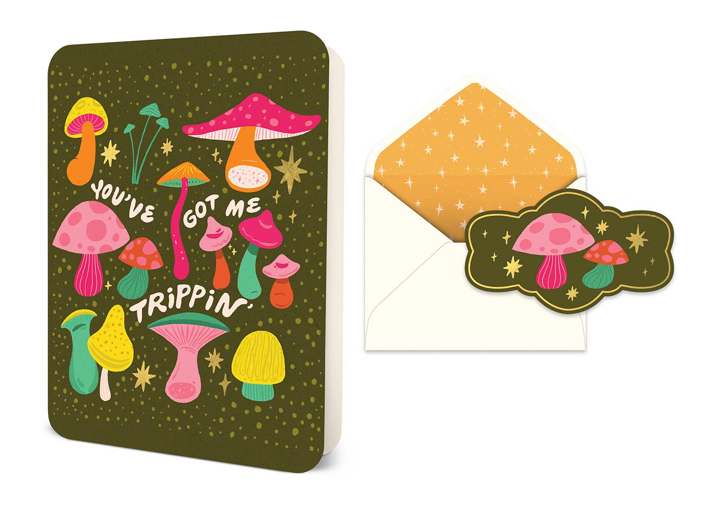 You've Got Me Trippin' Deluxe Greeting Card