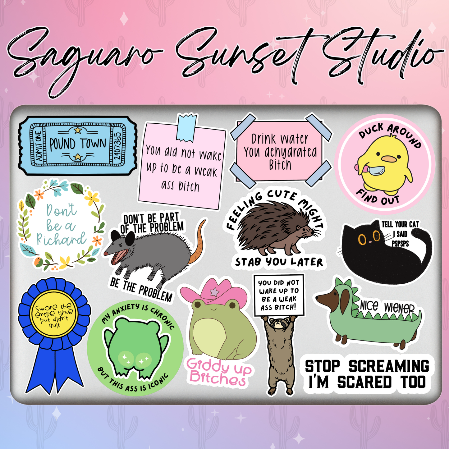 Your Mom Is My Cardio Sticker