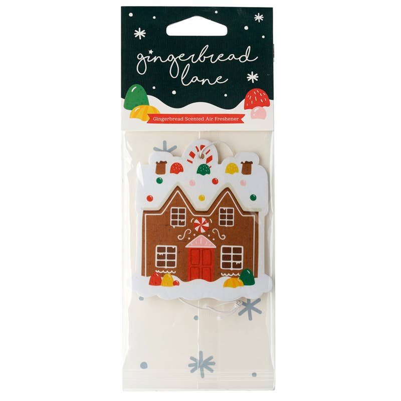 Gingerbread Lane Christmas Holidays Car Air Freshener