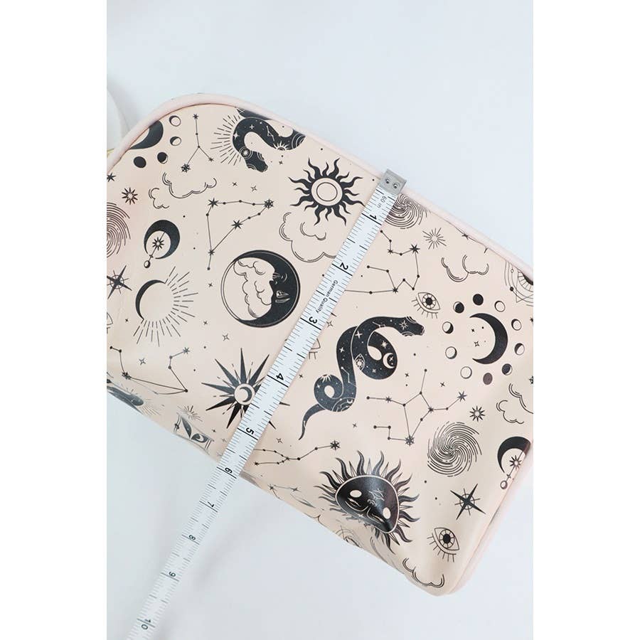 Mystic Print Cosmetic Bag, Assorted Colors