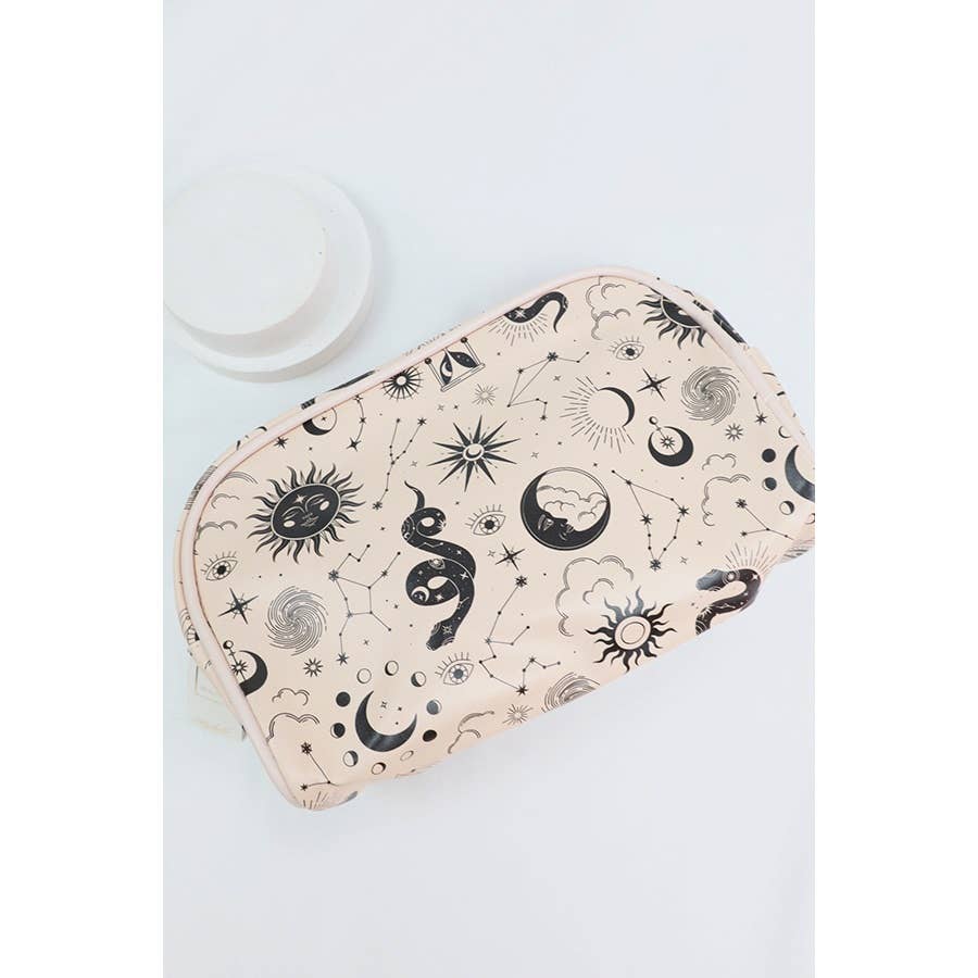 Mystic Print Cosmetic Bag, Assorted Colors