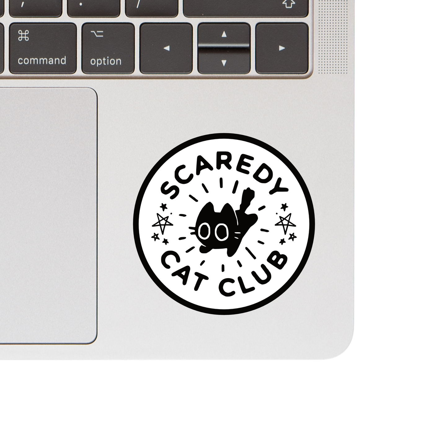 Scardey Cat Club Sticker
