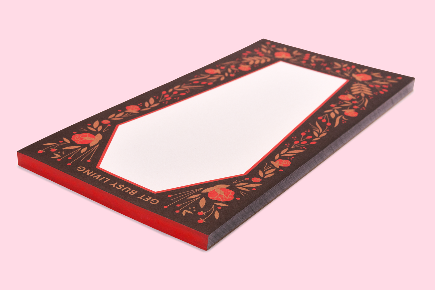 Coffin & Roses Notepad