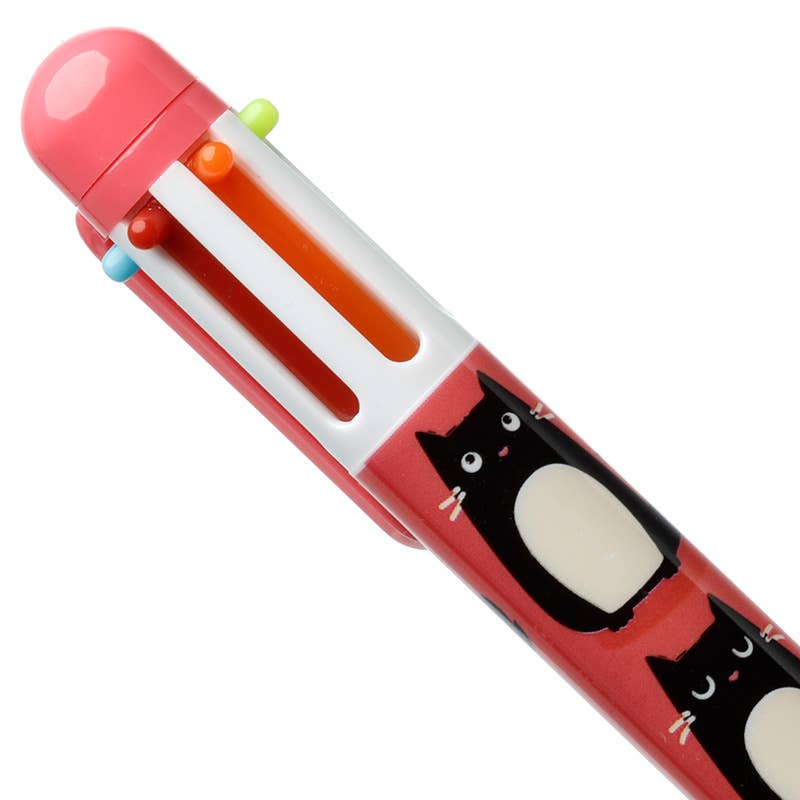 Feline Fine Cat Multi Colour Pen (6 Colours)