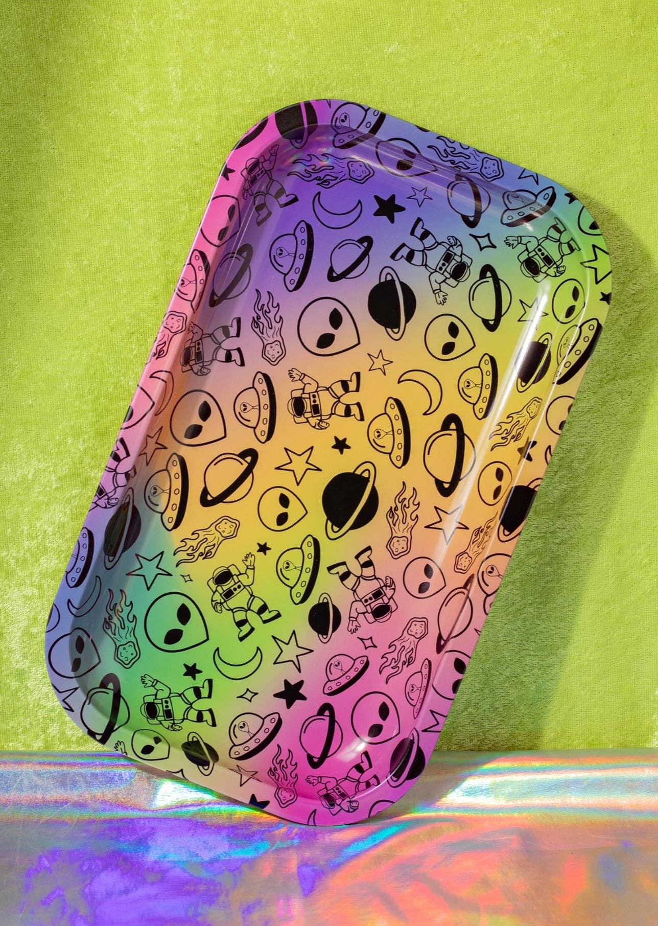 SPACE DOODLE ROLLING TRAY