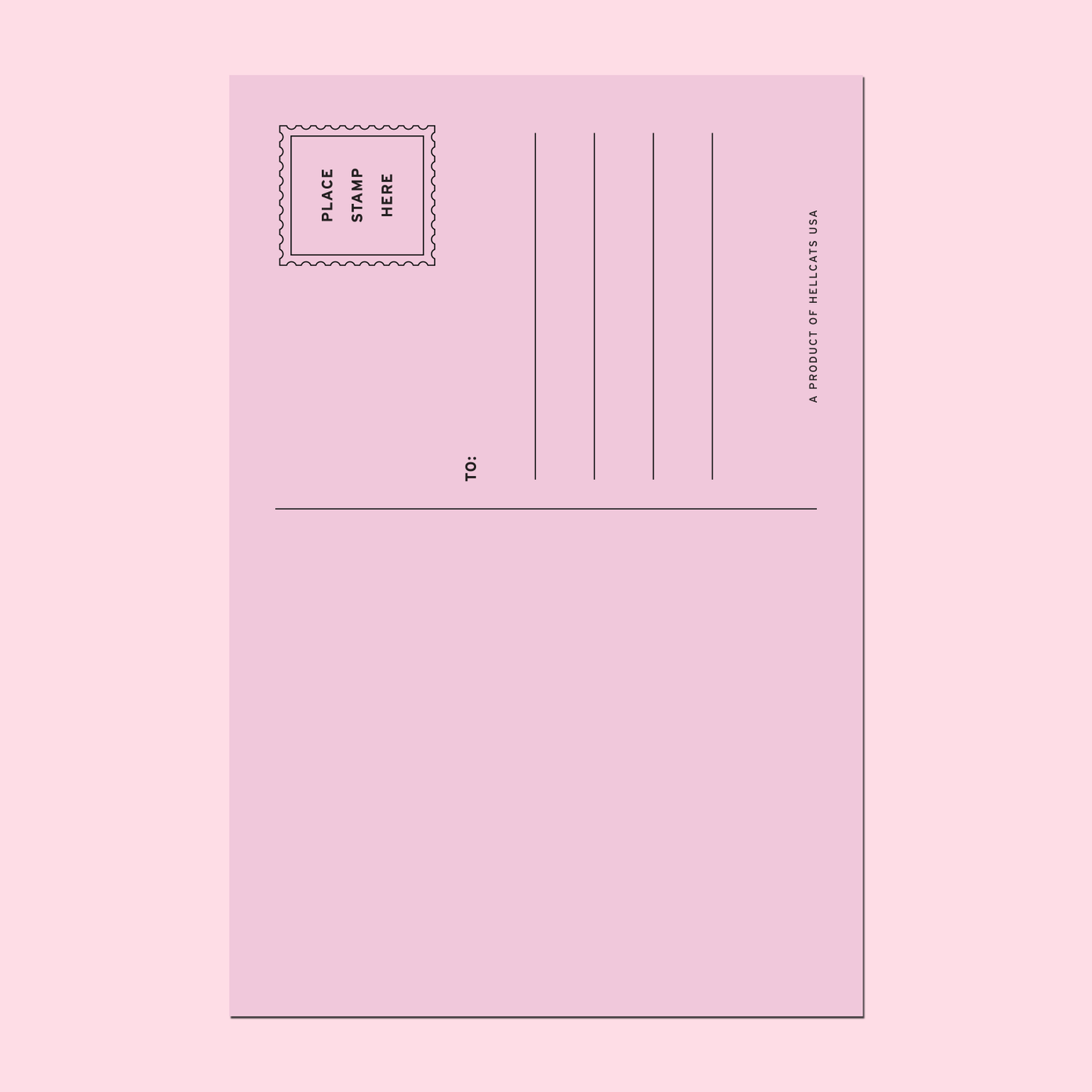 Burning For You Postcard