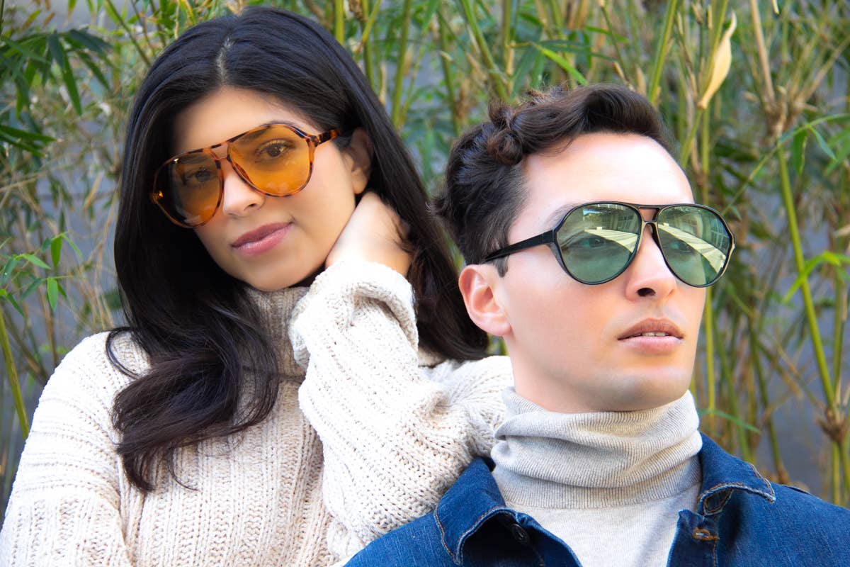 Captain Nemo - Sunglasses: Black/Green