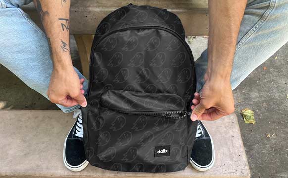 Black Classic Vibes Backpack