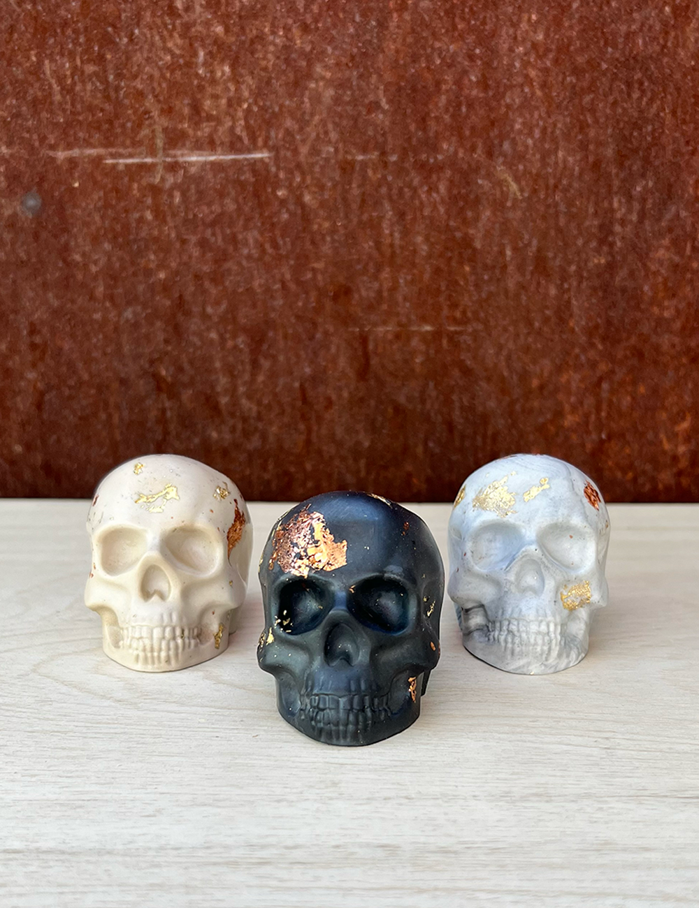 Gold Rush Mini Skull: Tan