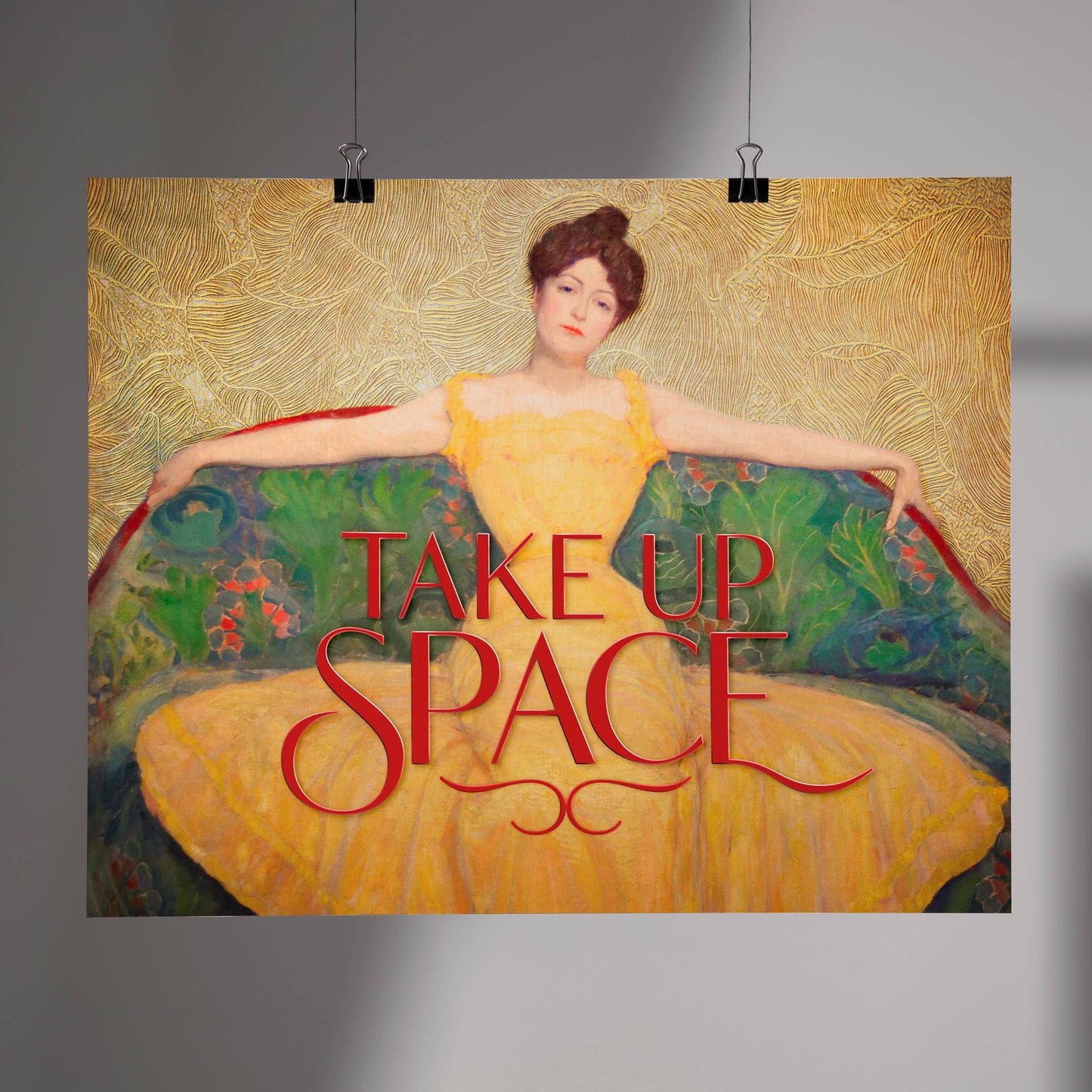 Take Up Space - Altered Classic Art Print: 8x10 inches