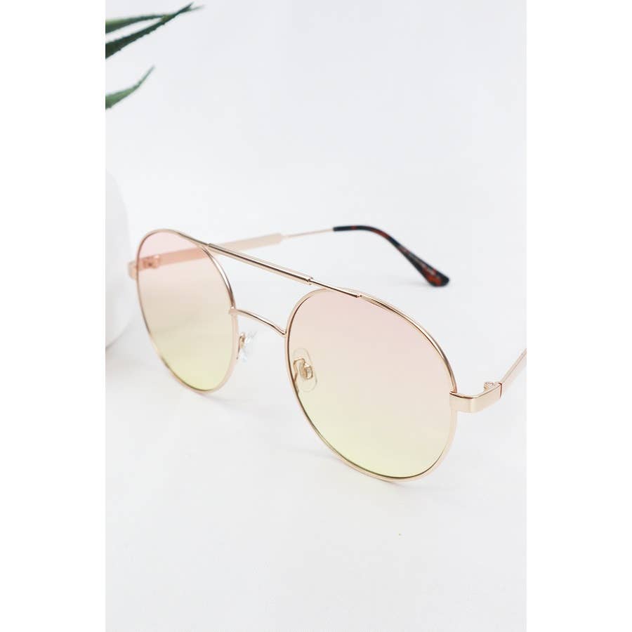 Retro Round Sunglasses, Assorted Colors