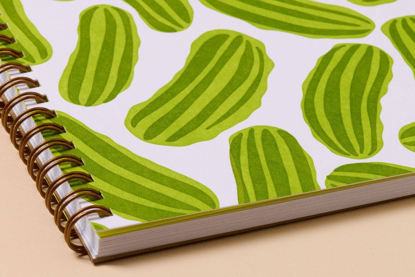 Pickles A5 Letterpress Spiral Notebook Fathers Day Gift Mothers Day