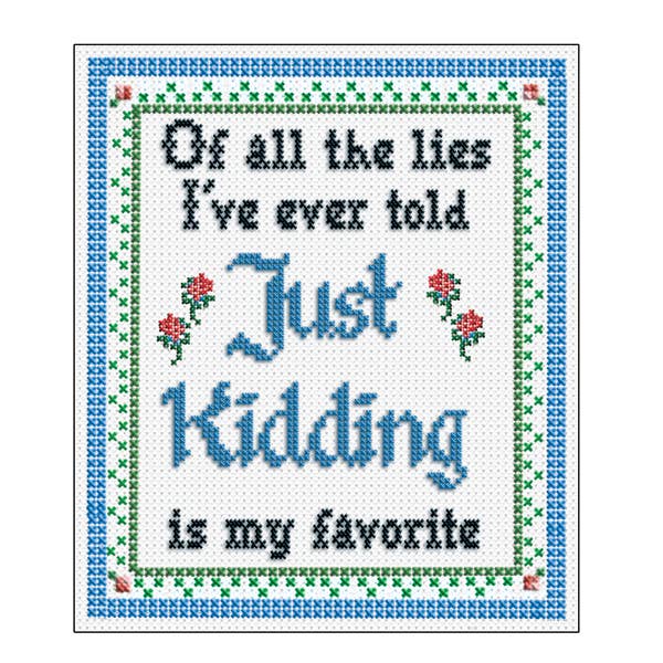 Kidding Vinyl Sticker