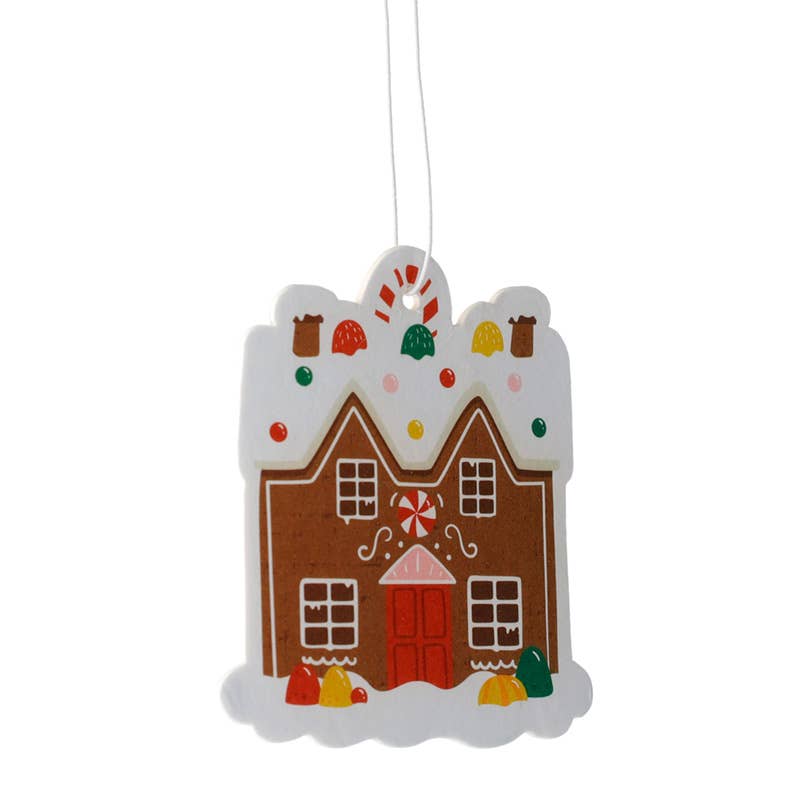 Gingerbread Lane Christmas Holidays Car Air Freshener